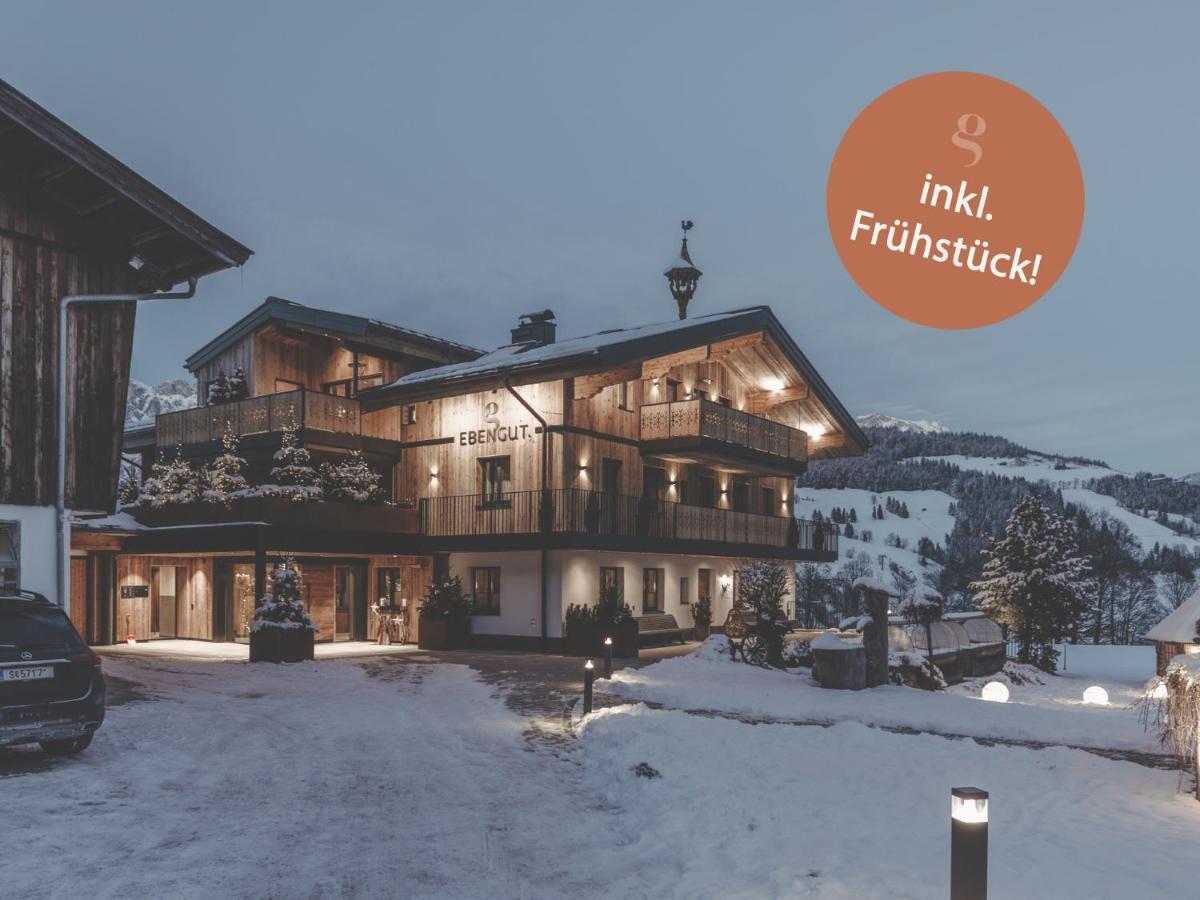 Biohof Ebengut Aparthotel Maria Alm am Steinernen Meer Exterior photo
