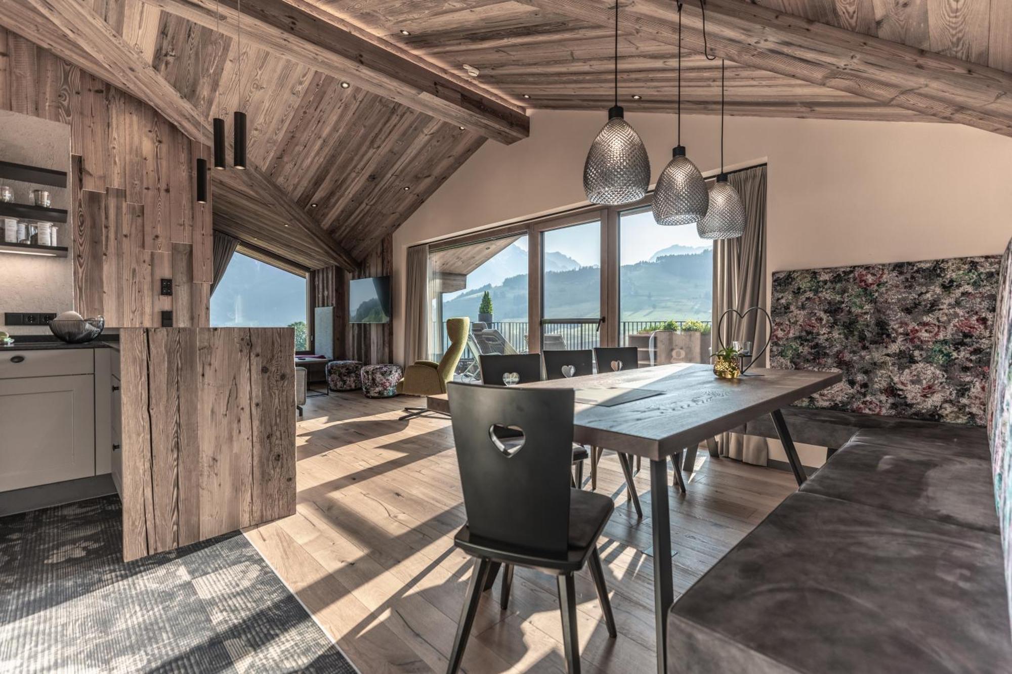 Biohof Ebengut Aparthotel Maria Alm am Steinernen Meer Exterior photo